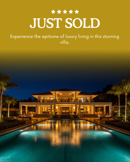 Real Estate Instagram Posts Pack - 90 Canva Templates